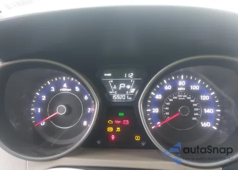 2014 Hyundai Elantra Se z USA, uszkodzony, nr VIN 5NPDH4AE1EH455395